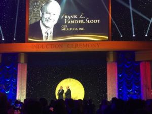 Frank L Vandesloot Receives the Alger Award