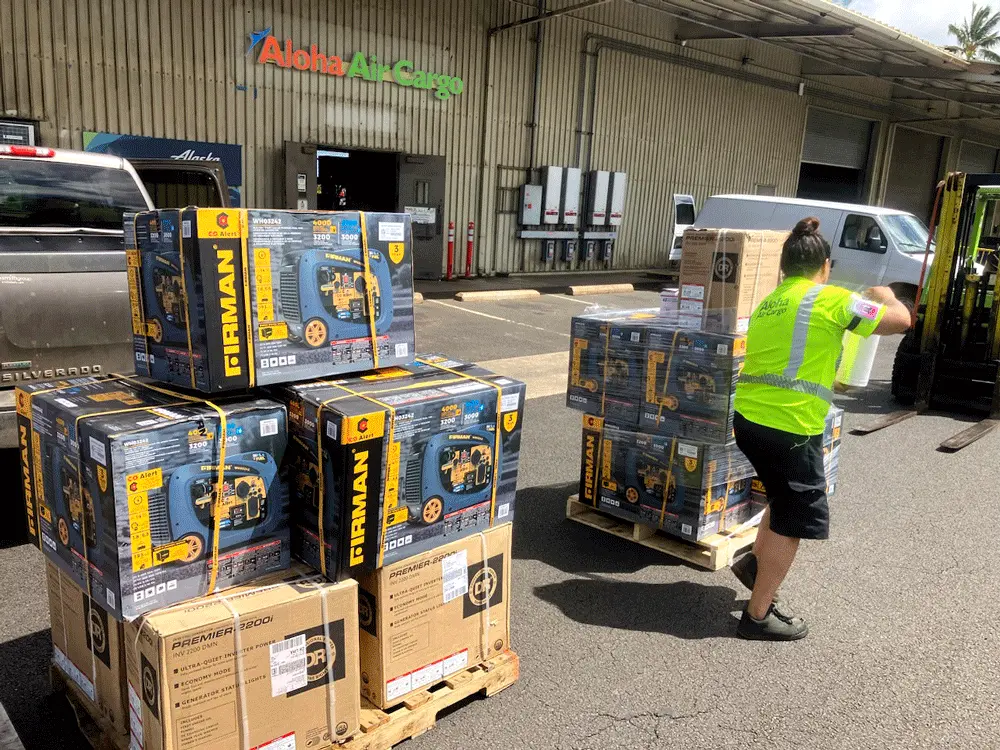 generators donated by Melaleuca