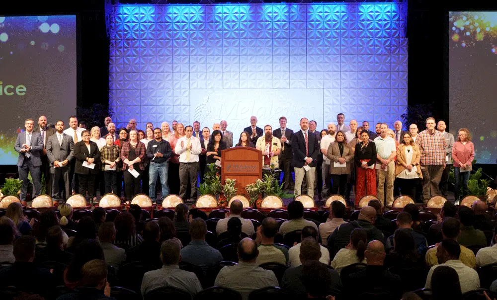 Melaleuca Team members celebrating 20-year anniversaries